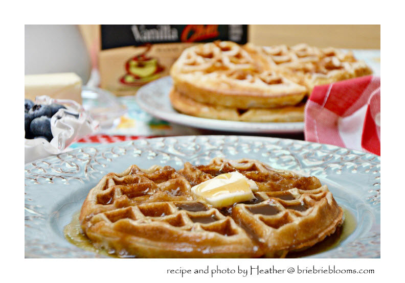 Bigelow Tea Vanilla Chai Waffles