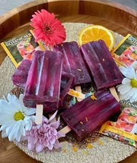 Bigelow Tea Blueberry Citrus Popsicles