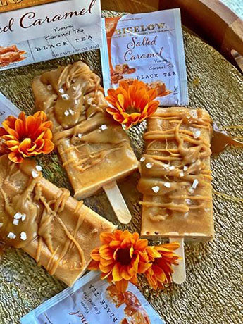 Bigelow Tea Salted Caramel Popsicles