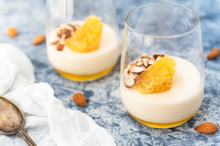 Bigelow Tea | Lemon and Ginger Herbal Panna Cotta recipe