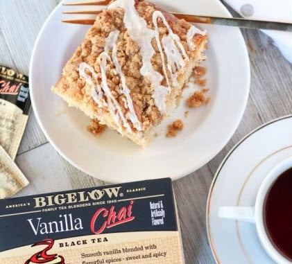 Bigelow Tea Chai Tea Crumb Cake