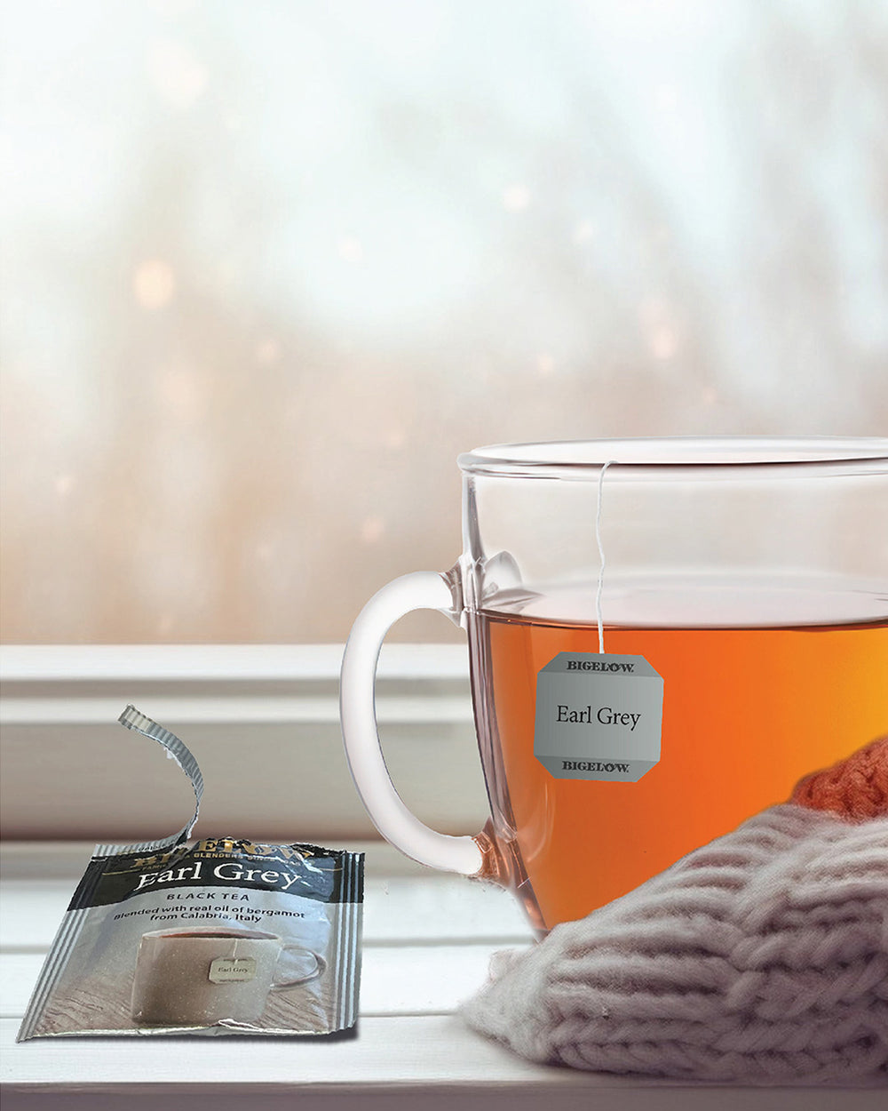 Cup and box  of Earl Grey Tea