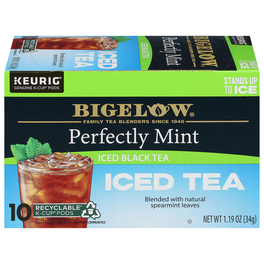 Box of Perfectly Mint Iced Tea K-Cups