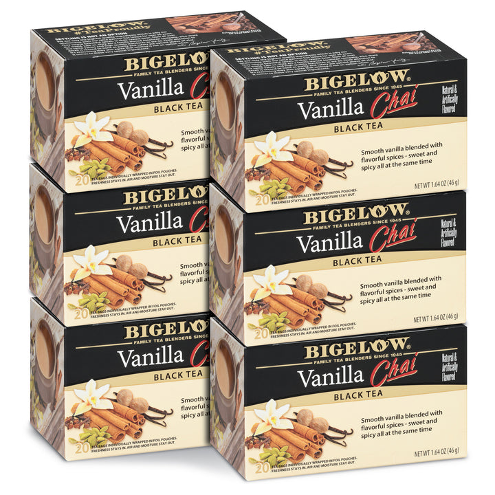 6 Boxes of Vanilla Chai