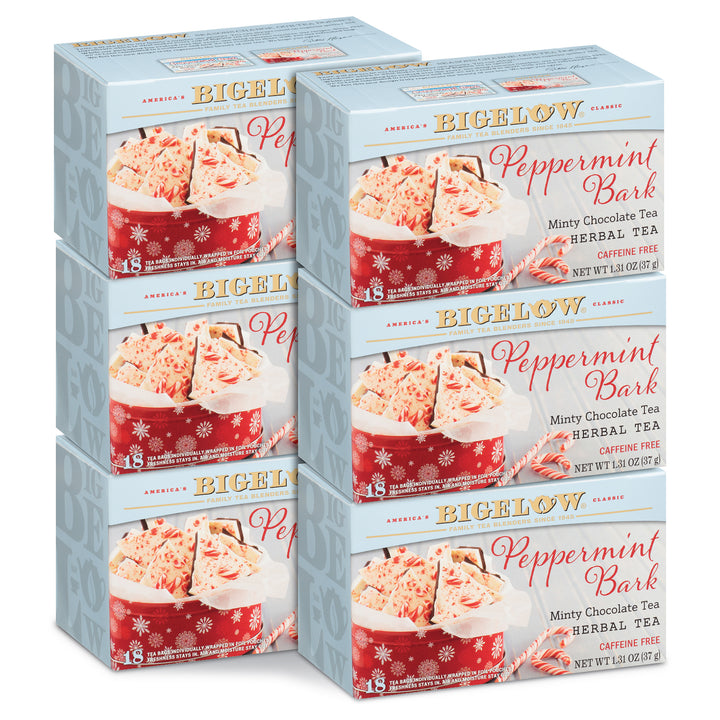 6 boxes of Peppermint Bark Herbal Tea
