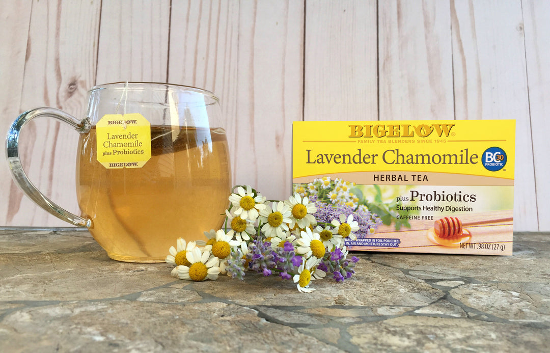 Cup of Lavender Chamomile Plus Probiotics Herbal Tea