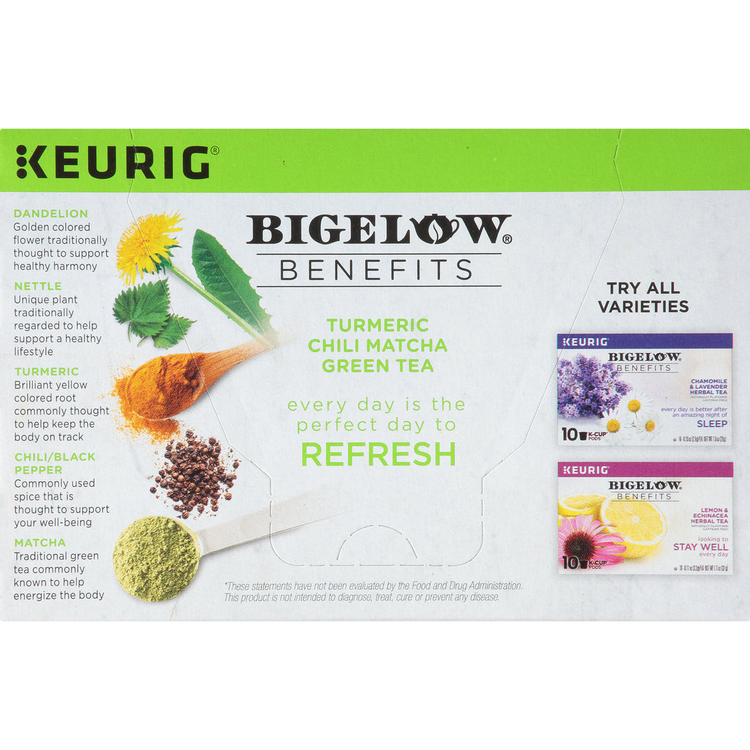 Refresh Turmeric Chili Matcha Green Tea K-Cup® Pods